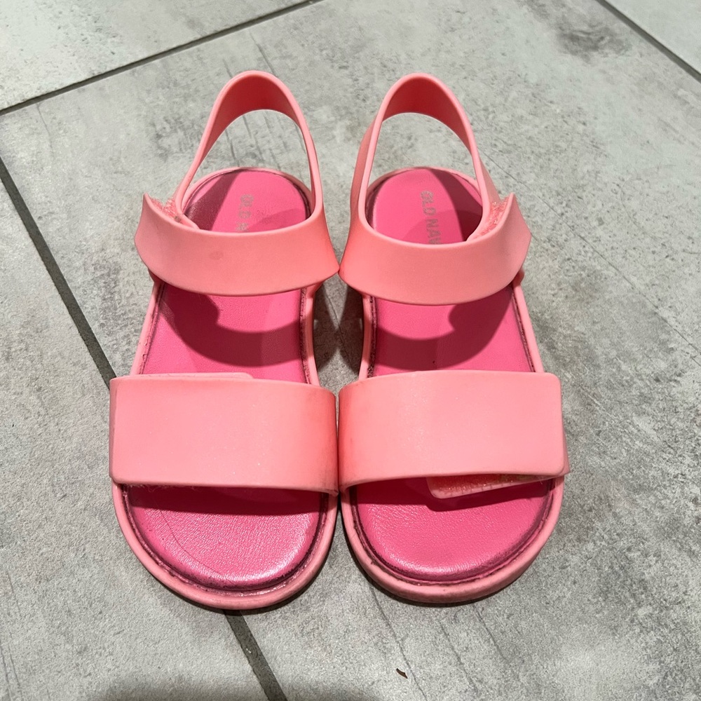 Old Navy Pink Sandals Comfortable Casual Footwear